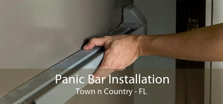 Panic Bar Installation Town n Country - FL